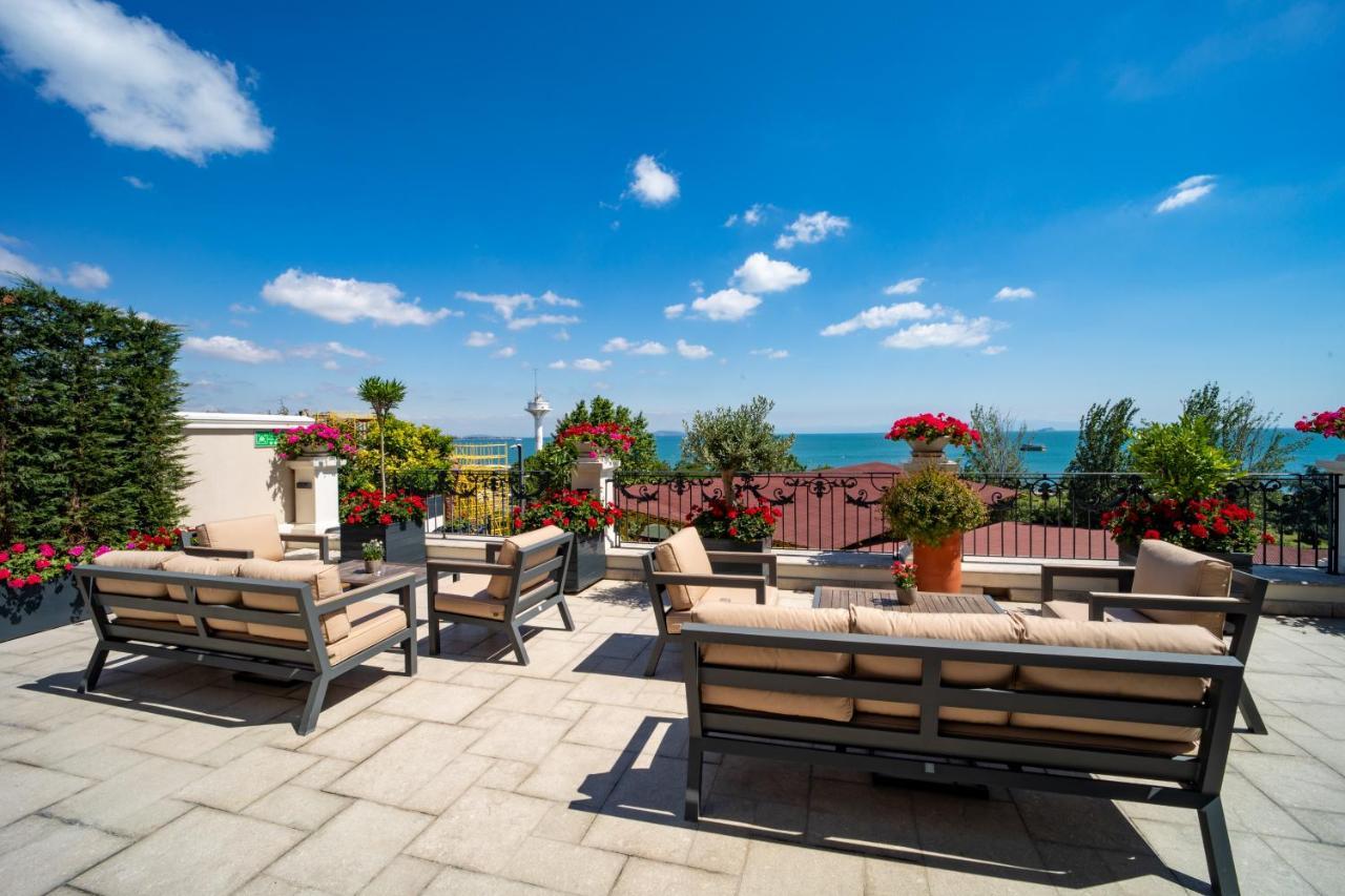 Mula Hotel Istanbul Exterior foto Rooftop terrace