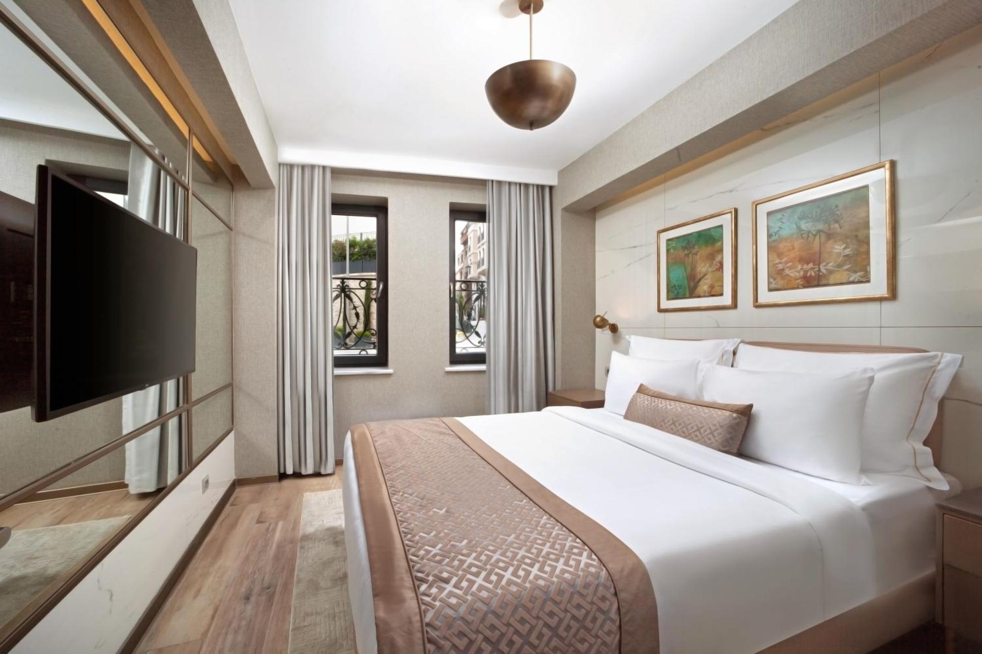 Mula Hotel Istanbul Exterior foto A bedroom at the hotel